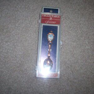 Salt Lake City Utah Collectors Vintage Copper Spoon 3.5" Mormon Temple, Boxed